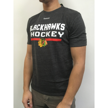 Chicago Blackhawks koszulka męska Locker Room 2016 black