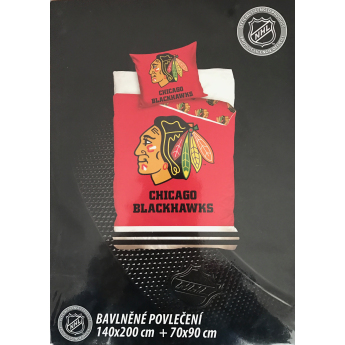 Chicago Blackhawks pościel na jedno łóżko Tip