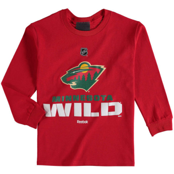 Minnesota Wild dziecięcka koszulka z długim rękawem NHL Clean Cut