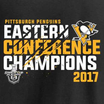 Pittsburgh Penguins koszulka męska 2017 Eastern Conference Champions Goal Tend