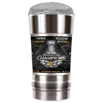 Pittsburgh Penguins kubek 2017 Stanley Cup Champions 20oz. Slam Travel Tumbler