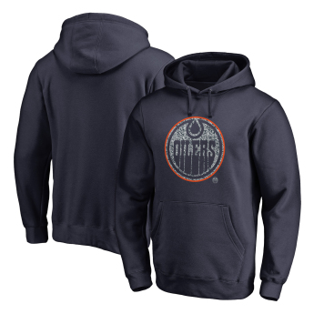 Edmonton Oilers męska bluza z kapturem black NHL Static Logo