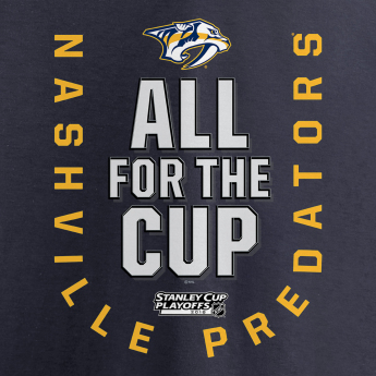 Nashville Predators koszulka męska grey 2018 Stanley Cup Playoffs Bound Behind The Net
