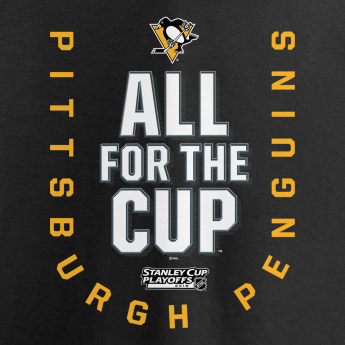Pittsburgh Penguins bluza męska black 2018 Stanley Cup Playoffs Bound Behind The Net