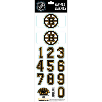 Boston Bruins naklejki na kask Decals