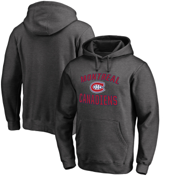 Montreal Canadiens męska bluza z kapturem grey Victory Arch
