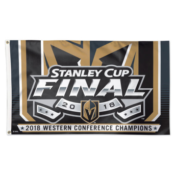 Vegas Golden Knights flaga 2018 Western Conference Champions On-Ice Flag
