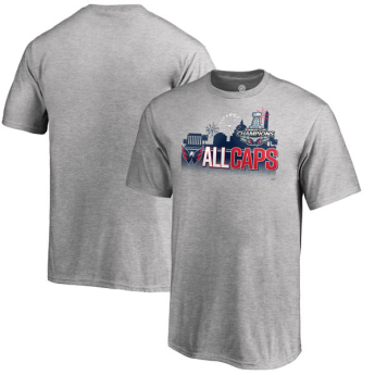Washington Capitals koszulka dziecięca grey 2018 Stanley Cup Champions Change on the Fly Celebration
