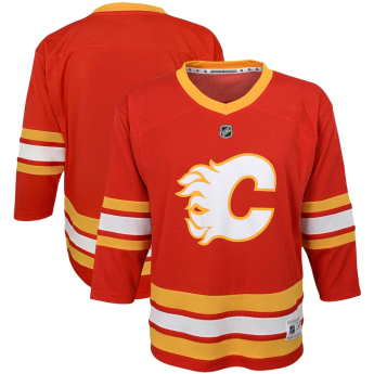Calgary Flames dziecięca koszulka meczowa red Replica Home Jersey