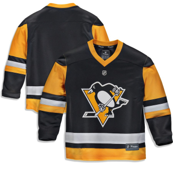 Pittsburgh Penguins dziecięca koszulka meczowa black Replica Home Jersey