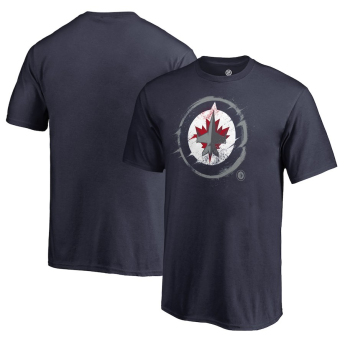 Winnipeg Jets koszulka dziecięca dark blue Splatter Logo