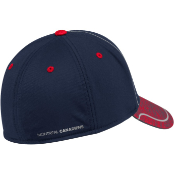 Montreal Canadiens czapka baseballówka blue Adidas Alpha Flex