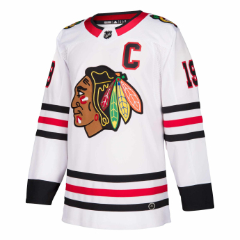 Chicago Blackhawks hokejowa koszulka meczowa #19 Jonathan Toews adizero Away Authentic Player Pro