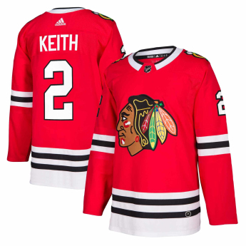 Chicago Blackhawks hokejowa koszulka meczowa #2 Duncan Keith adizero Home Authentic Player Pro