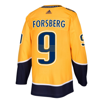 Nashville Predators hokejowa koszulka meczowa #9 Filip Forsberg adizero Home Authentic Player Pro