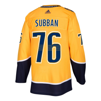 Nashville Predators hokejowa koszulka meczowa #76 PK Subban adizero Home Authentic Player Pro