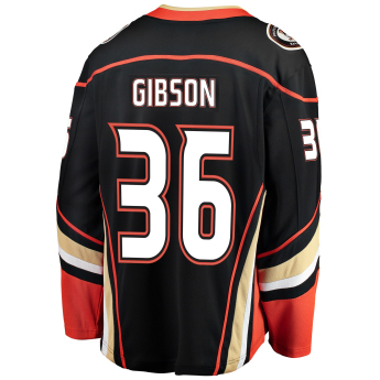 Anaheim Ducks hokejowa koszulka meczowa #36 John Gibson Breakaway Home Jersey