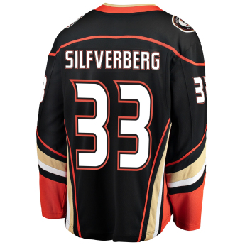 Anaheim Ducks hokejowa koszulka meczowa #33 Jakob Silfverberg Breakaway Home Jersey