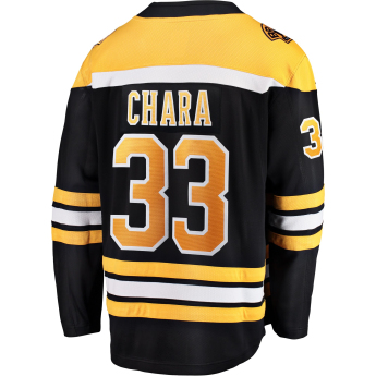 Boston Bruins hokejowa koszulka meczowa black #33 Zdeno Chara Breakaway Alternate Jersey
