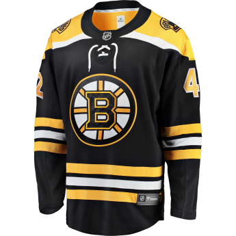 Boston Bruins hokejowa koszulka meczowa #42 David Backes Breakaway Alternate Jersey