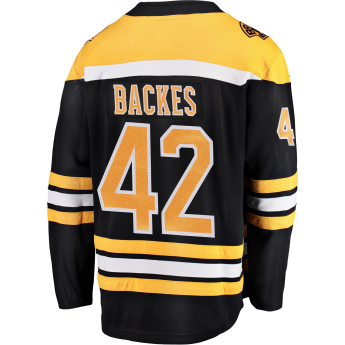 Boston Bruins hokejowa koszulka meczowa #42 David Backes Breakaway Alternate Jersey