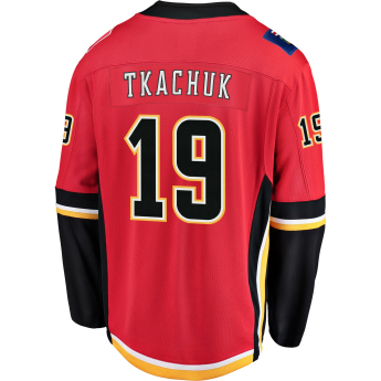 Calgary Flames hokejowa koszulka meczowa #19 Matthew Tkachuk Breakaway Alternate Jersey