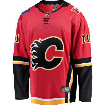 Calgary Flames hokejowa koszulka meczowa #11 Mikael Backlund Breakaway Alternate Jersey