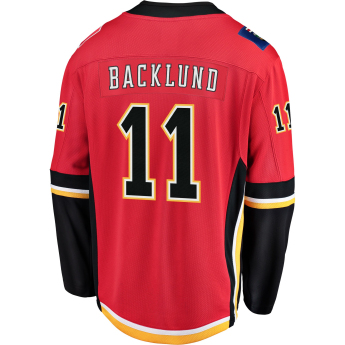 Calgary Flames hokejowa koszulka meczowa #11 Mikael Backlund Breakaway Alternate Jersey