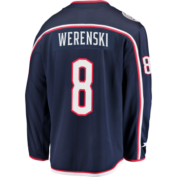 Columbus Blue Jackets hokejowa koszulka meczowa #8 Zach Werenski Breakaway Alternate Jersey