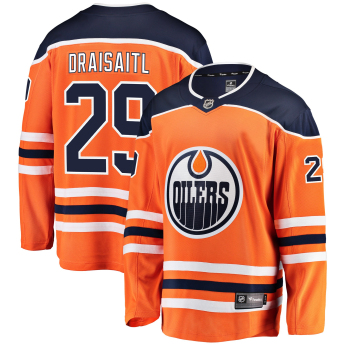 Edmonton Oilers hokejowa koszulka meczowa #29 Leon Draisaitl Breakaway Alternate Jersey