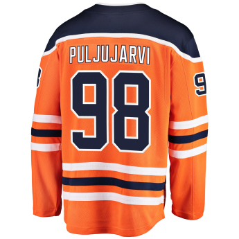 Edmonton Oilers hokejowa koszulka meczowa #98 Jesse Puljujarvi Breakaway Alternate Jersey