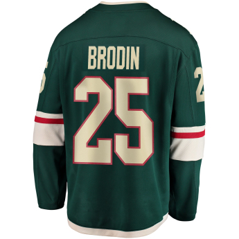 Minnesota Wild hokejowa koszulka meczowa #25 Jonas Brodin Breakaway Alternate Jersey