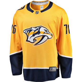Nashville Predators hokejowa koszulka meczowa yellow #76 PK Subban Breakaway Alternate Jersey