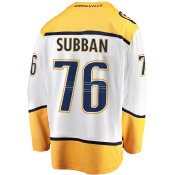 Nashville Predators hokejowa koszulka meczowa white #76 PK Subban Breakaway Alternate Jersey