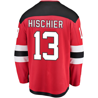 New Jersey Devils hokejowa koszulka meczowa #13 Nico Hischier Breakaway Alternate Jersey