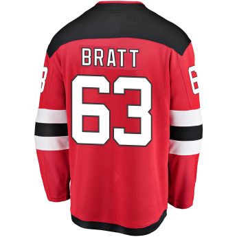 New Jersey Devils hokejowa koszulka meczowa #63 Jesper Bratt Breakaway Alternate Jersey
