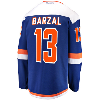 New York Islanders hokejowa koszulka meczowa logo #13 Mathew Barzal Breakaway Alternate Jersey