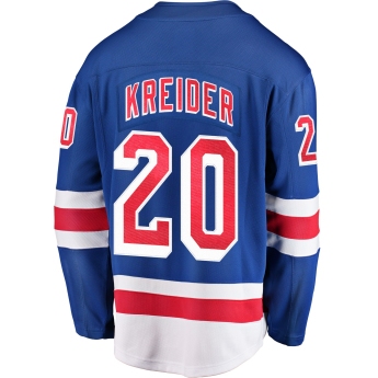 New York Rangers hokejowa koszulka meczowa #20 Chris Kreider Breakaway Alternate Jersey