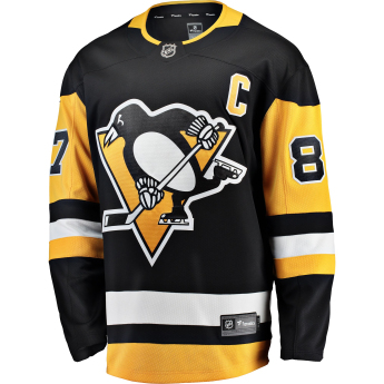 Pittsburgh Penguins hokejowa koszulka meczowa black #87 Sidney Crosby Breakaway Alternate Jersey