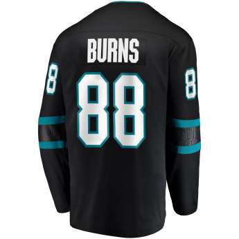 San Jose Sharks hokejowa koszulka meczowa black #88 Brent Burns Breakaway Alternate Jersey