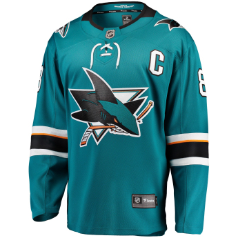 San Jose Sharks hokejowa koszulka meczowa green #8 Joe Pavelski Breakaway Alternate Jersey