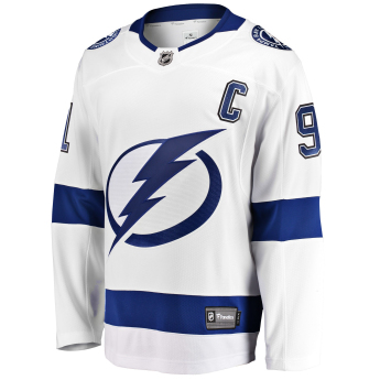 Tampa Bay Lightning hokejowa koszulka meczowa white #91 Steven Stamkos Breakaway Alternate Jersey