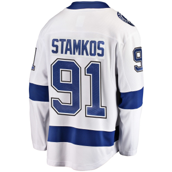Tampa Bay Lightning hokejowa koszulka meczowa white #91 Steven Stamkos Breakaway Alternate Jersey
