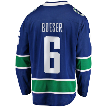 Vancouver Canucks hokejowa koszulka meczowa #6 Brock Boeser Breakaway Alternate Jersey