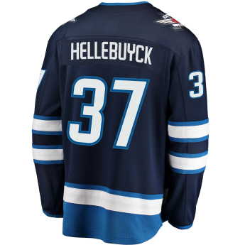 Winnipeg Jets hokejowa koszulka meczowa #37 Connor Hellebuyck Breakaway Alternate Jersey
