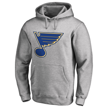 St. Louis Blues męska bluza z kapturem grey Fanatics Branded Primary Logo