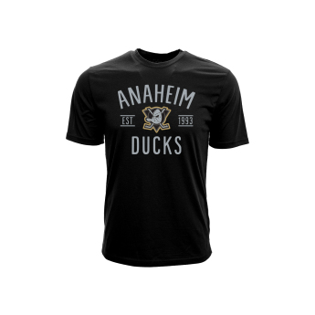 Anaheim Ducks koszulka męska black Overtime Tee