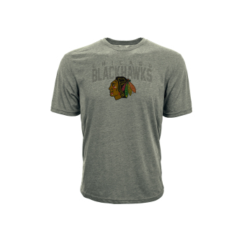 Chicago Blackhawks koszulka męska grey Shadow City Tee