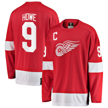 Detroit Red Wings hokejowa koszulka meczowa #9 Gordie Howe Breakaway Heritage Jersey