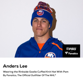 New York Islanders czapka zimowa Authentic Pro Rinkside Goalie